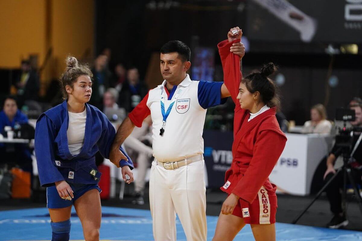 Маргарита Бажаева самбодан әлем чемпионатының финалында белдеседі