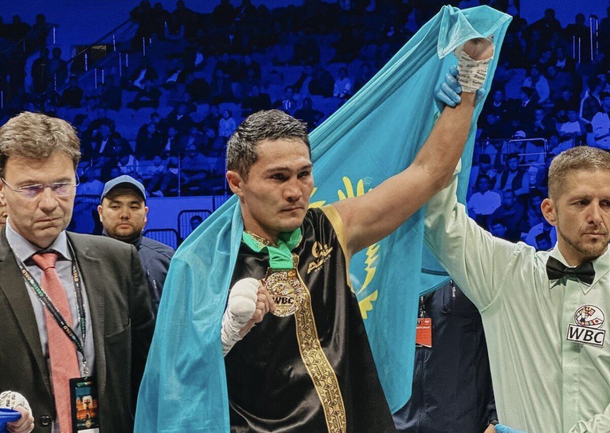 Мейірім Нұрсұлтанов чилилік Хулио Аламосты жеңіп, WBC чемпиондық титулына бір табан жақындады