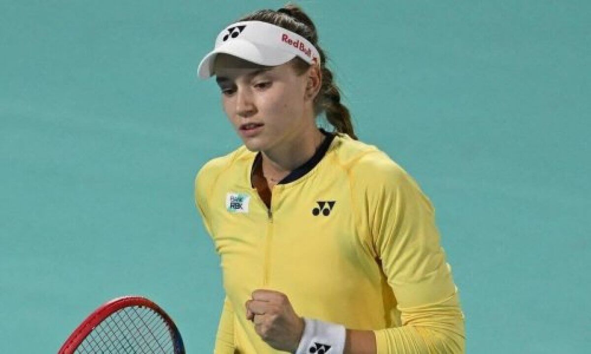 Елена Рыбакина Абу-Даби турнирінің чемпионы атанды