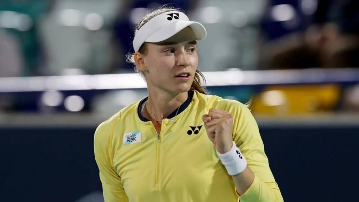 Елена Рыбакина Miami Open турнирінің үшінші айналымына шықты