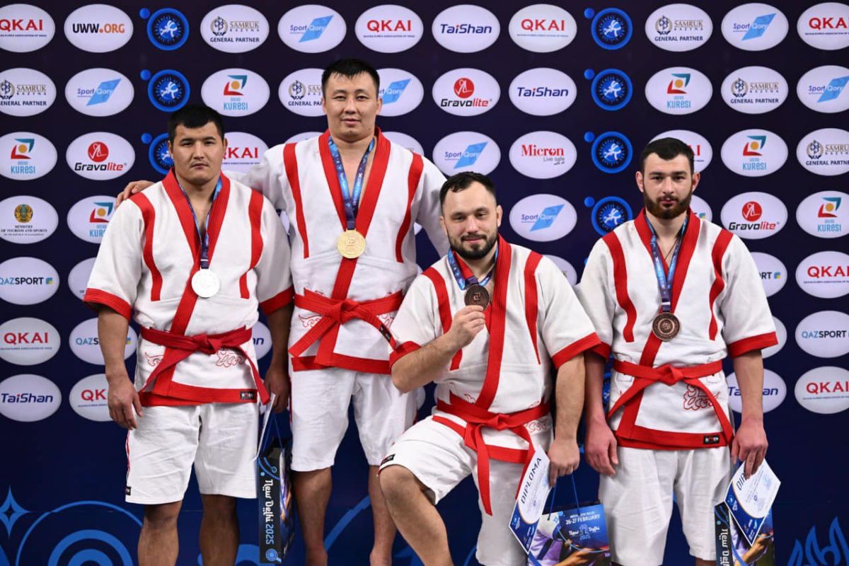 Қазақстандық балуандар әлем чемпионатында 12 алтын медаль жеңіп алды