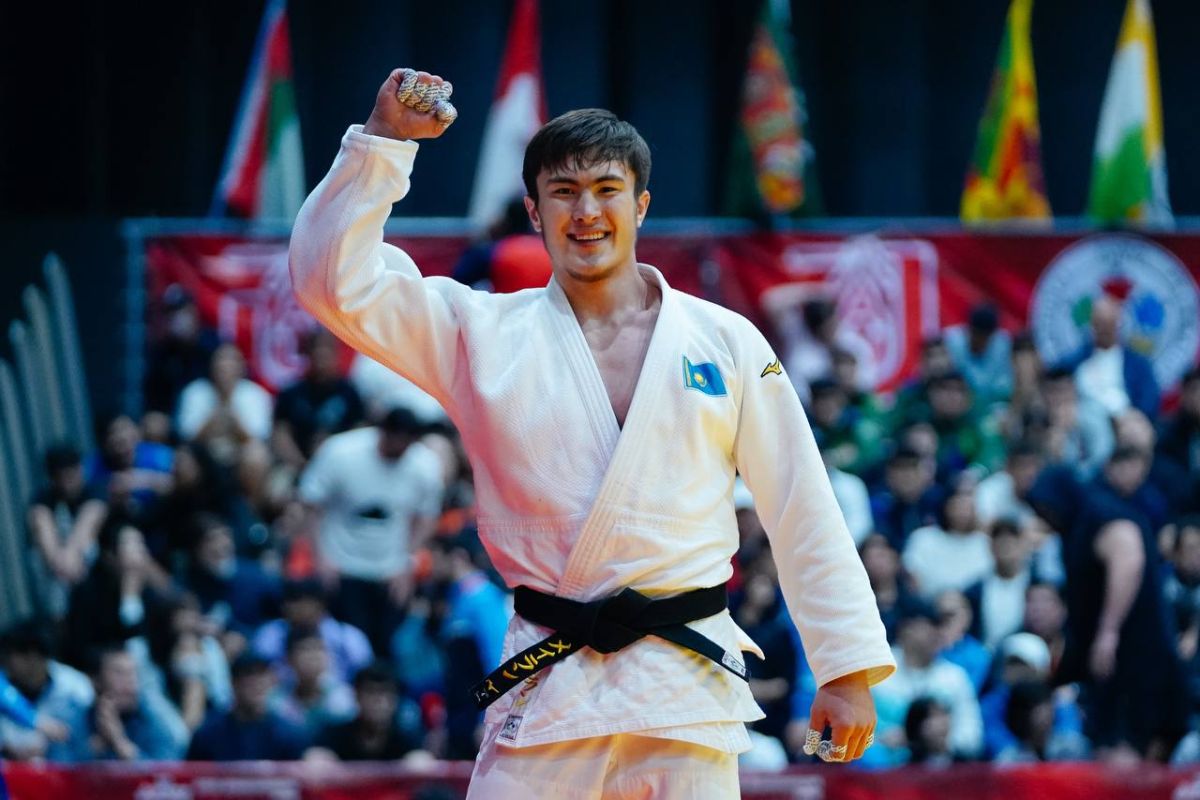 Дзюдошы Мейірлан Максим Азия чемпионатында қола жүлдегер атанды