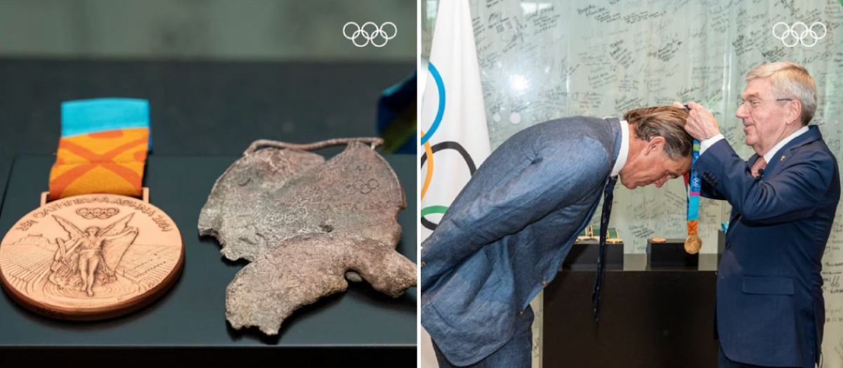 ХОК үйі өртеніп кеткен танымал Олимпиада чемпионына 10 медальдың көшірмесін жасап берді