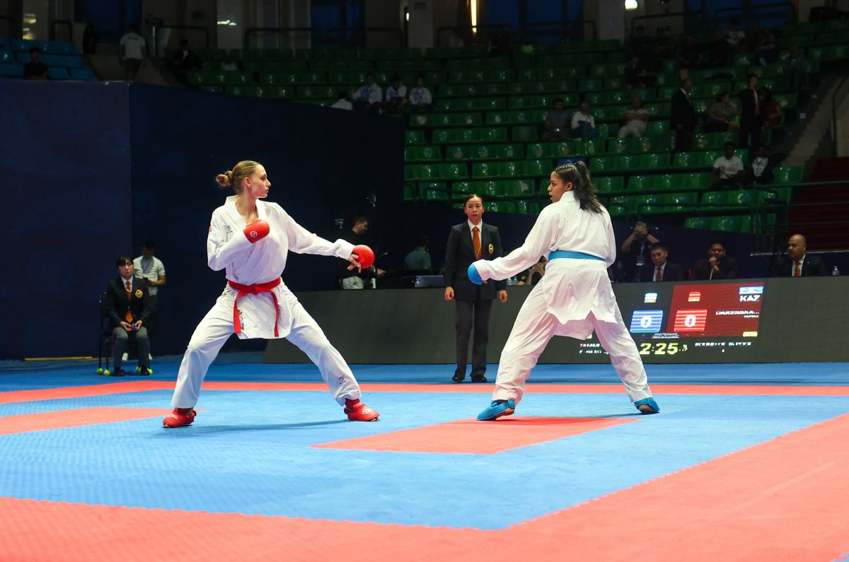 Азия чемпионатында 4 каратэшіміз финалға шықты