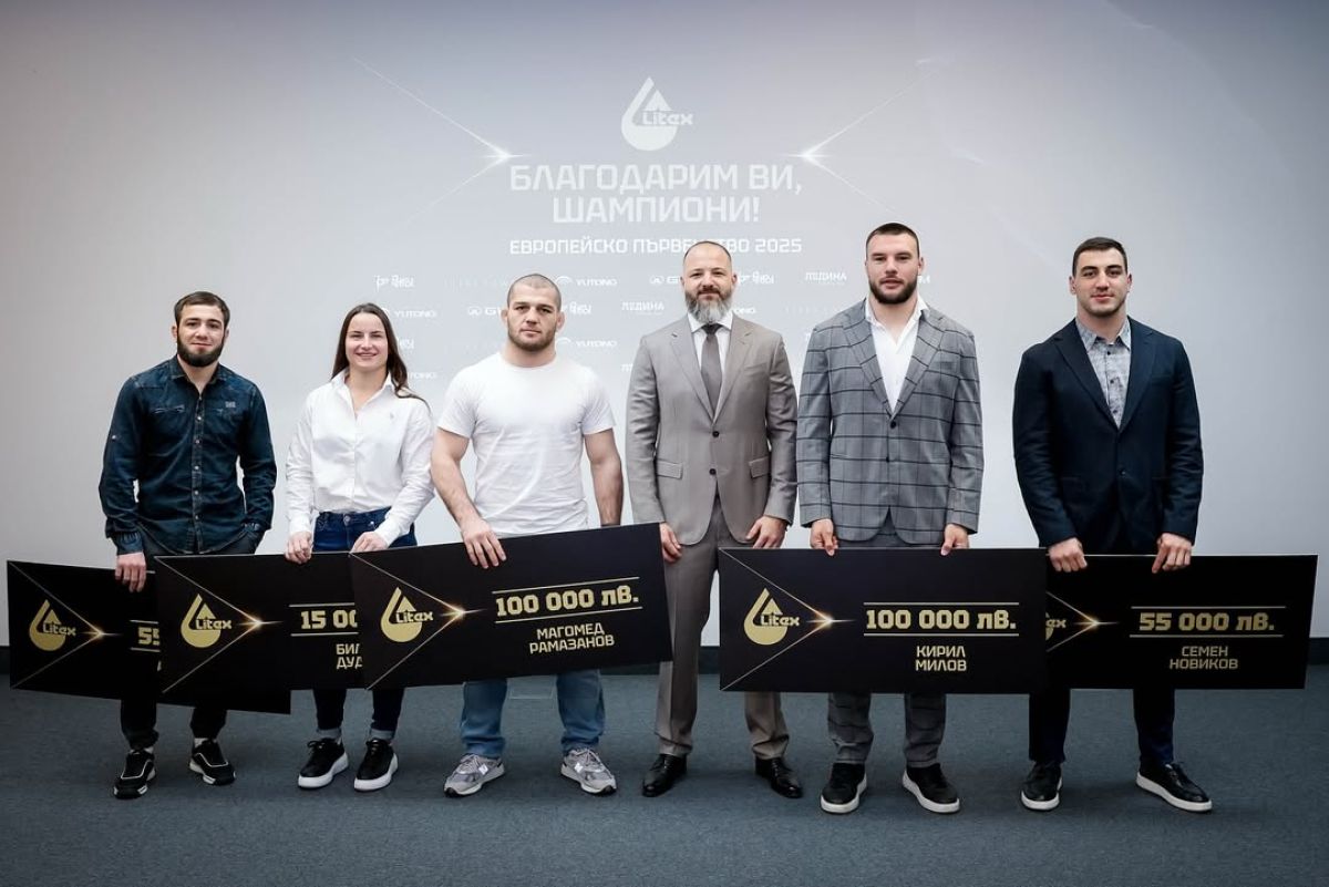 Еуропа чемпионатында жүлде алған болгар балуандары қомақты сыйақы алды