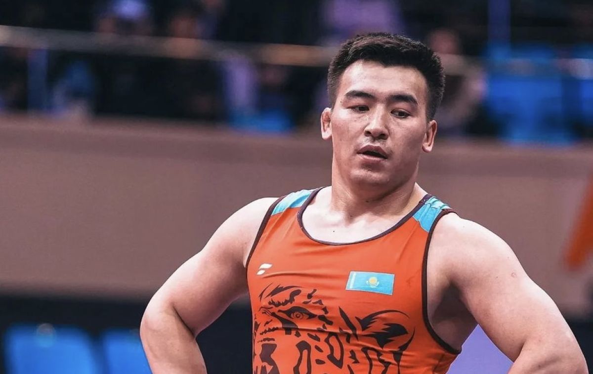 Қазақстандық балуанға Азия чемпионатының алтыны табысталды