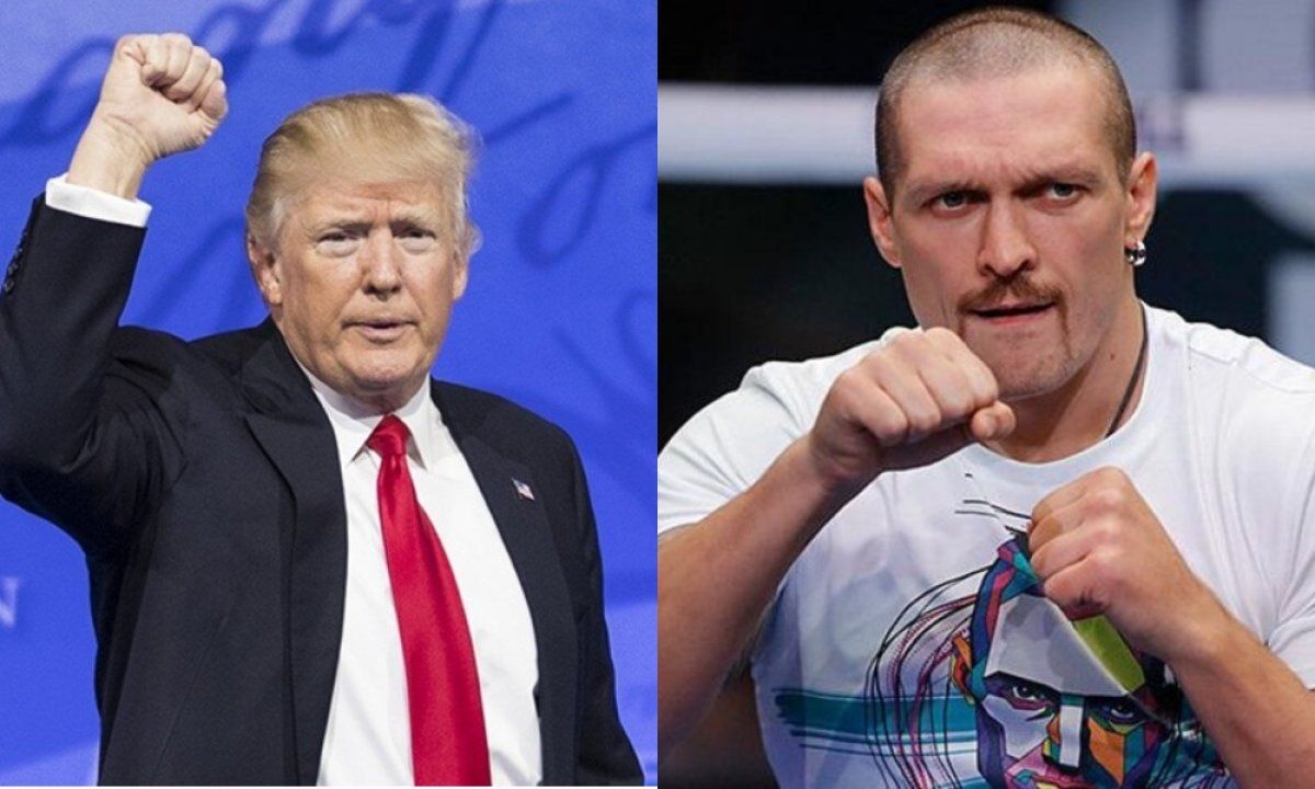«Зымырандар қалай ұшып жүргенін өз көзімен көрсін»: Усик Трампты Киевтегі үйіне шақырды