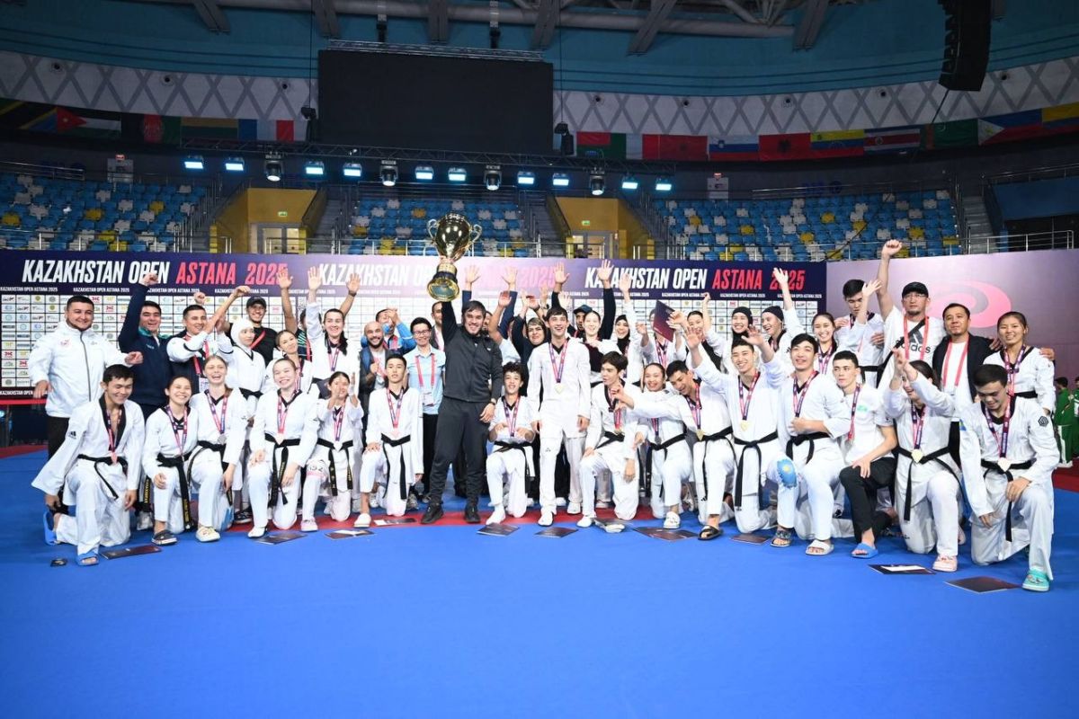 Қазақстан таеквондошылары Kazakhstan Open рейтингтік турнирінде 10 алтын медаль иеленді