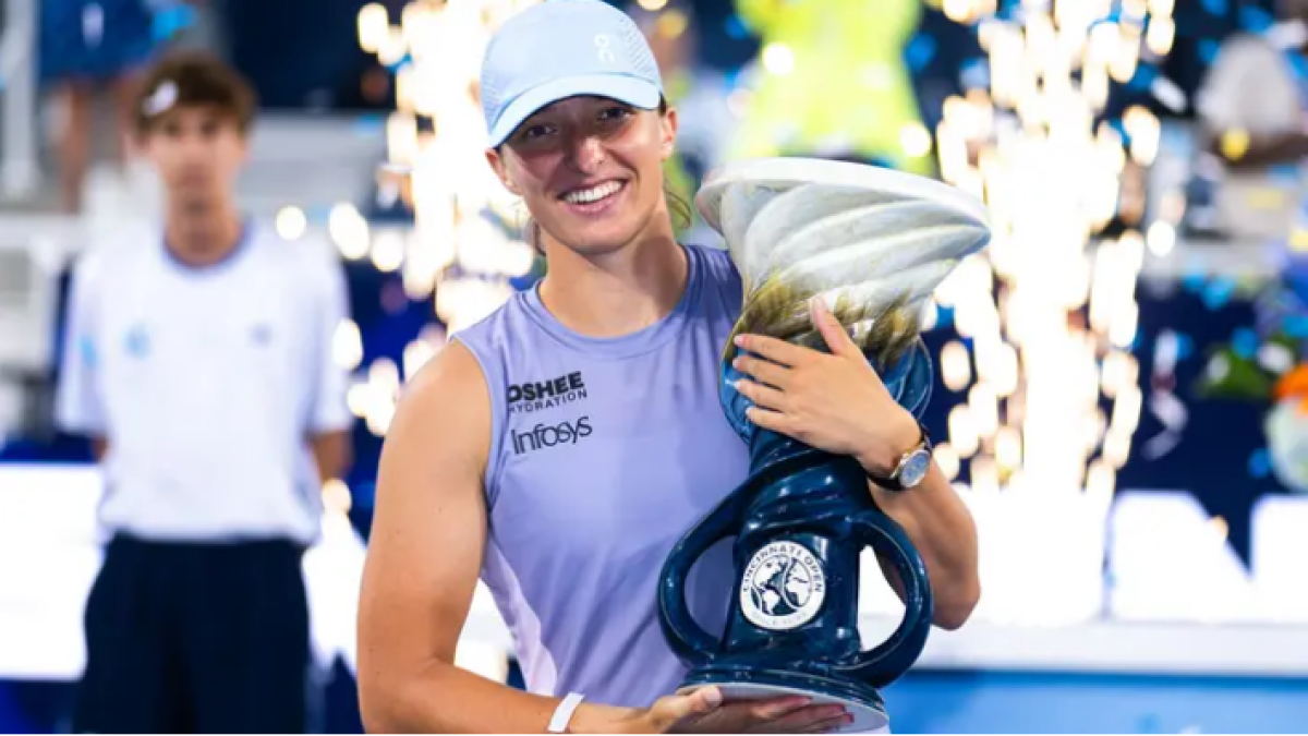 Ига Швентек Цинциннати турнирінің чемпионы атанды