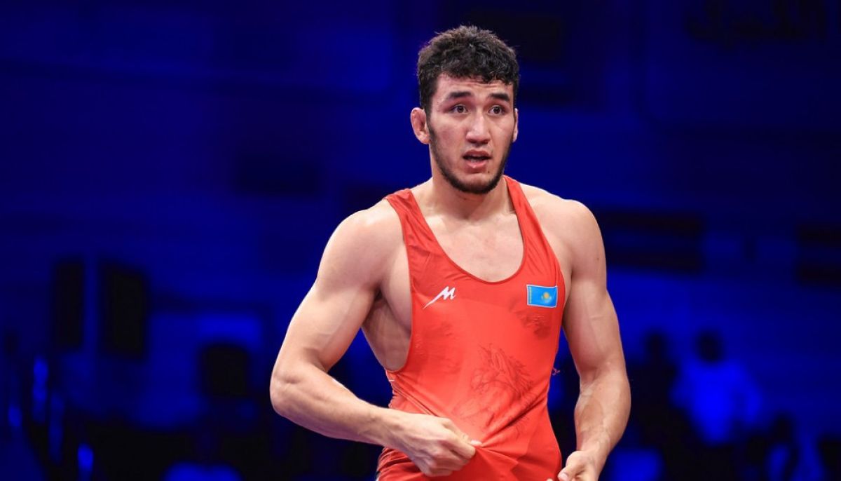 Ризабек Айтмұхан ресейлік балуаннан жеңіліп, әлем чемпионатын аяқтады