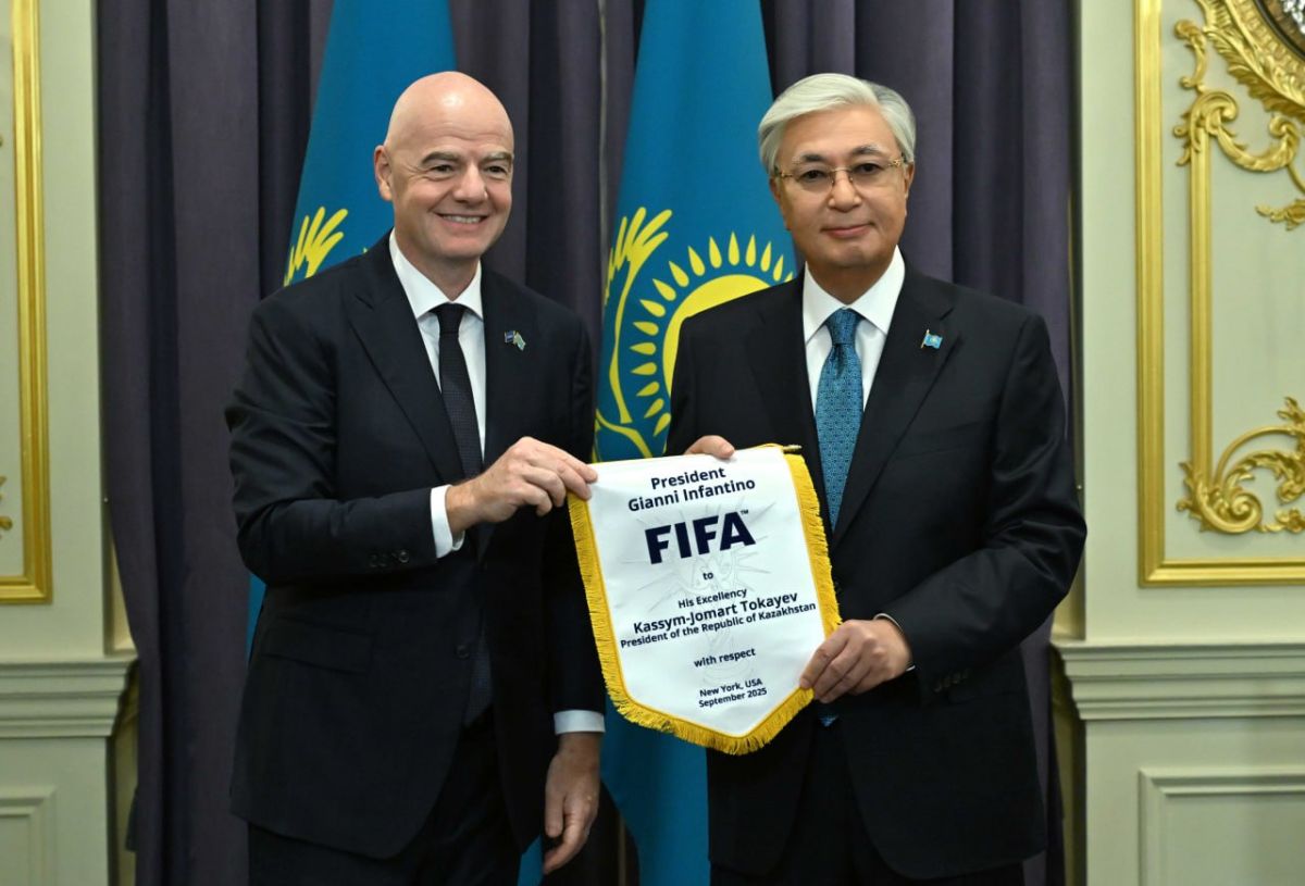 FIFA президенті Қасым-Жомарт Тоқаевқа алғыс айтты