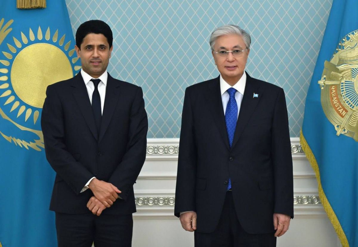 Алғаш рет Қазақстанға ПСЖ президенті келді