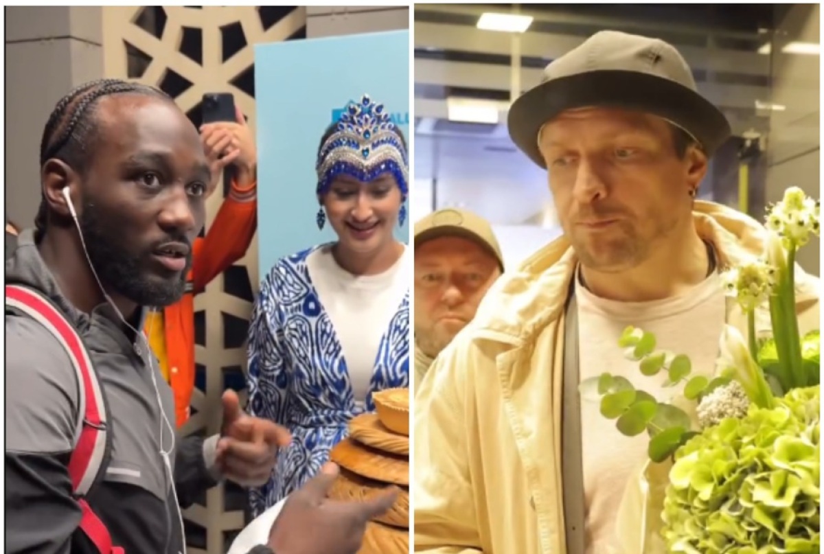 Теренс Кроуфорд пен Александр Усик Өзбекстанға келді