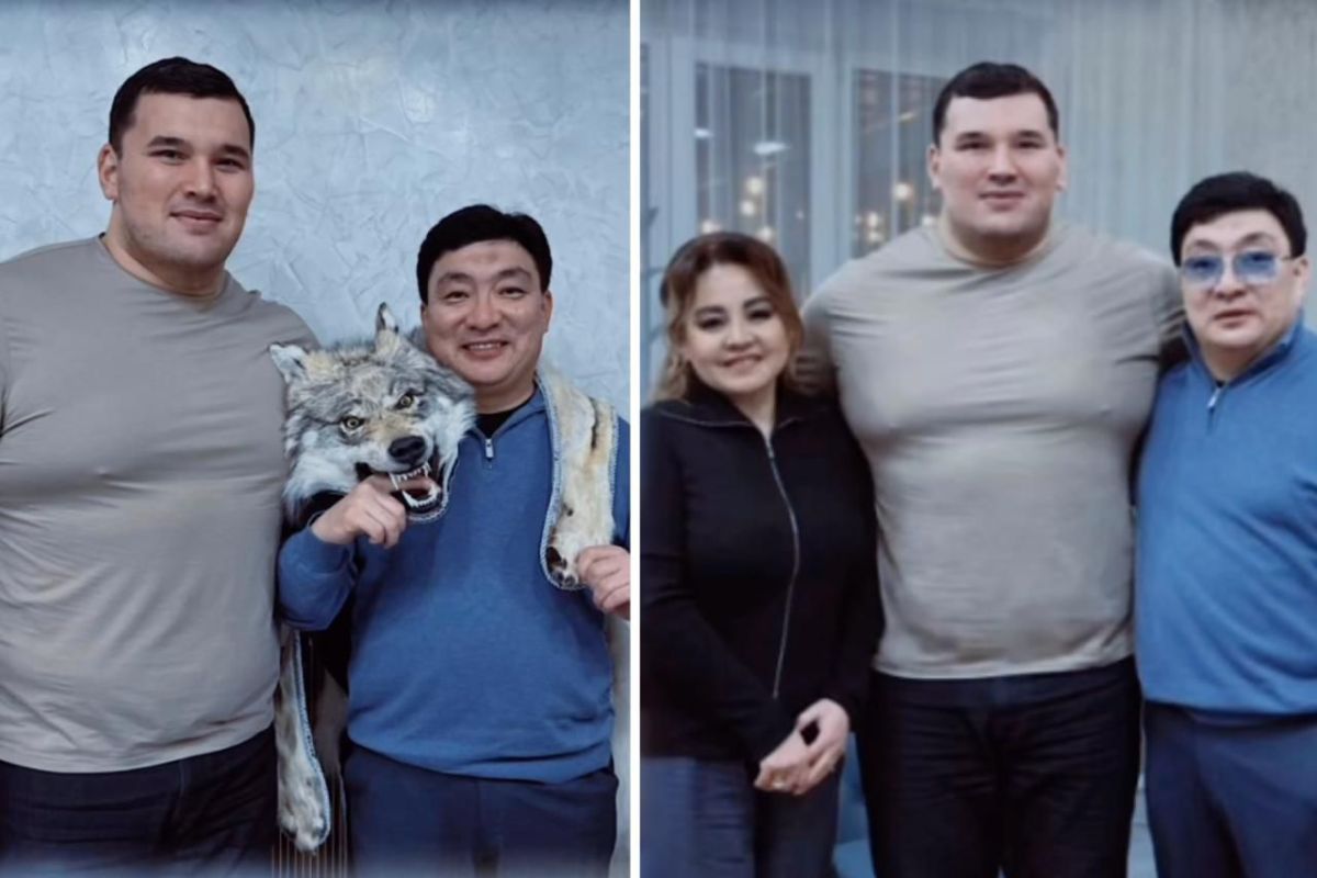 Ерасыл Қажыбаев 50-ге толған Тоқтар Серіковке қасқыр терісін сыйлады