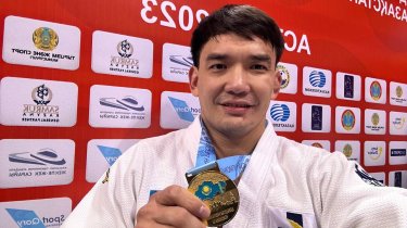 «Ардагер спортшы»: 32 жастағы Бозбаев дзюдодан ел чемпионы атанды