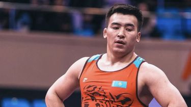 Қазақстандық балуанға Азия чемпионатының алтыны табысталды