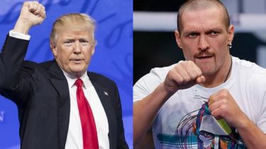«Зымырандар қалай ұшып жүргенін өз көзімен көрсін»: Усик Трампты Киевтегі үйіне шақырды