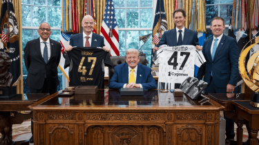 Дональд Трамп «Ювентус» футболшыларын қабылдады