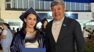 Абиба Әбужақынова университетті қызыл дипломмен бітірді