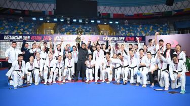 Қазақстан таеквондошылары Kazakhstan Open рейтингтік турнирінде 10 алтын медаль иеленді