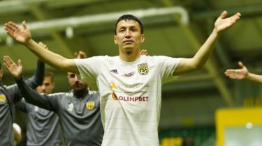 Асхат Тағыберген 20 млн теңге айлық берген командасына жеңіс голын соқты