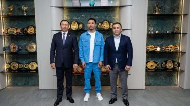 «Келешек ұрпақтың батыры сен болуың керек». GGG Жәнібек Әлімханұлына эстафетаны табыстады