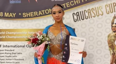 Олимпиада чемпионы Серік Сәпиевтің қызы әлем чемпионатында үздіктер қатарына енді