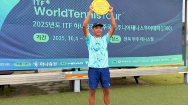 Заңғар Нұрланұлы ITF Juniors турнирінде жетінші титулын жеңіп алды