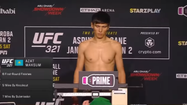 Азат Мақсұм салмақ шегінен асып кетті: UFC ресми айыппұл салды