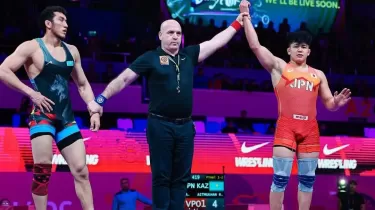 Ризабек Айтмұқан жапон балуанынан 0:10 есебімен жеңілді