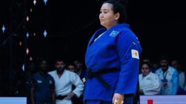 Дзюдошы Кәмила Берліқаш сәбилі болғаннан кейін жаттығуға кірісті