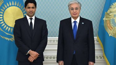 Алғаш рет Қазақстанға ПСЖ президенті келді