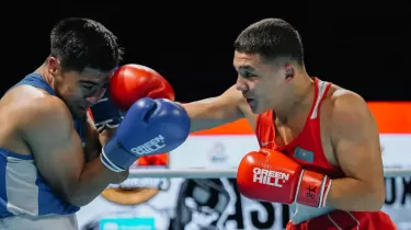 Аман Қонысбеков тағы да өзбек боксшысынан жеңілді