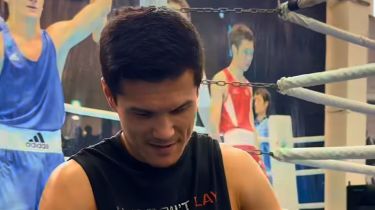 Елеусінов әлем чемпионатының күміс жүлдегерімен спарринг өткізді