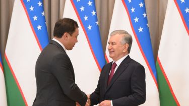 Геннадий Головкин Өзбекстан президентімен кездесті