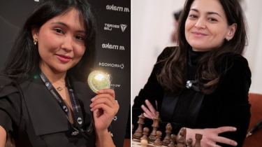 Бибісара Асаубаева ресейлік әлем чемпионын тізе бүктірді