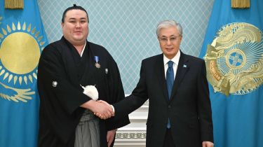 Тоқаев сумошы Ерсін Балтағұлды «Барыс» орденімен марапаттады