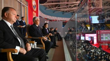 Тоқаев Qazaqstan Barysy Grand Slam турниріне барды