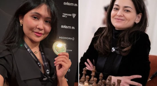 Бибісара Асаубаева ресейлік әлем чемпионын тізе бүктірді