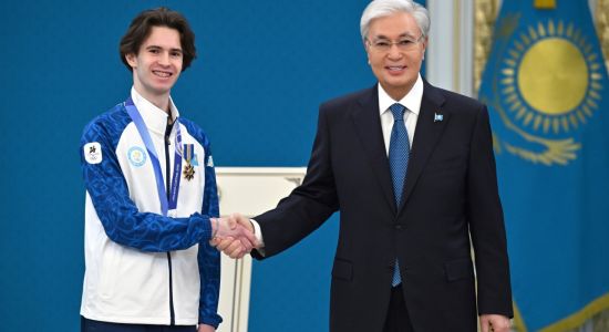 Тоқаев Олимпиада чемпионы Михаил Шайдоровты марапаттады