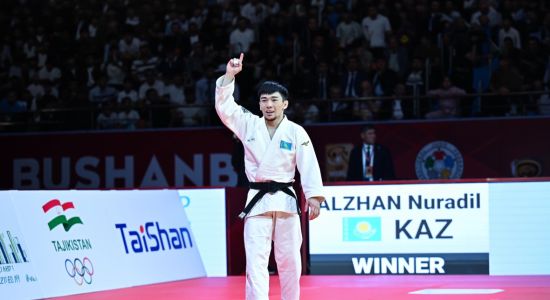 Қазақстан дзюдошылары Тәжікстандағы Grand Slam-ді бір қоламен аяқтады