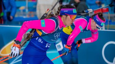 Милан Олимпиадасы: қазақстандық биатлоншы қыздар мәреге соңғы болып жетті