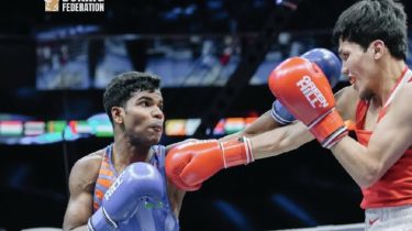 Санжар Тәшкенбай Азия чемпионатын жеңіліспен аяқтады